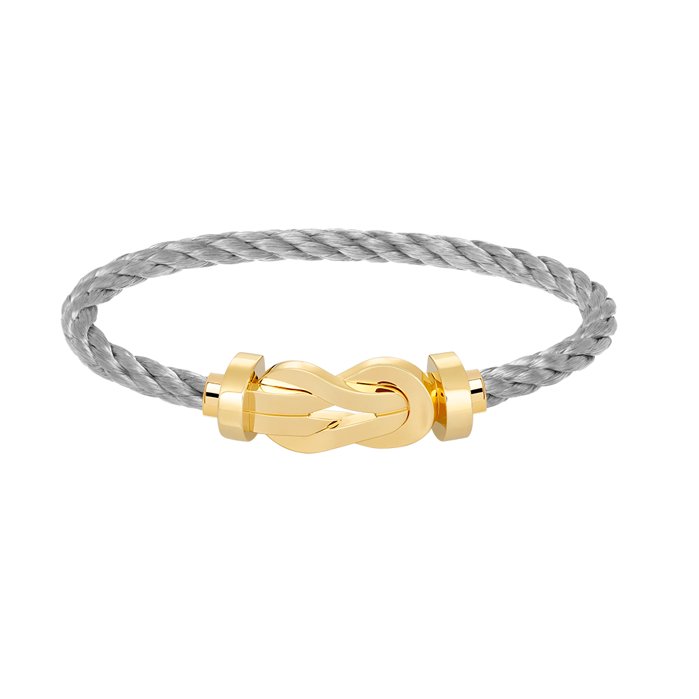 [NOVO]CHANCE Große 8-stellige Schnalle ohne Diamanten Armband Gold