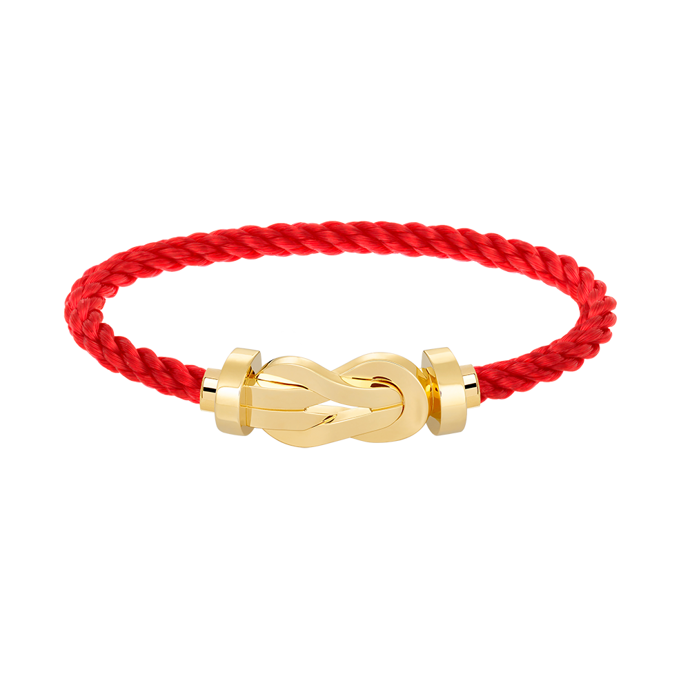 [NOVO]CHANCE Große 8-stellige Schnalle ohne Diamanten Armband Gold
