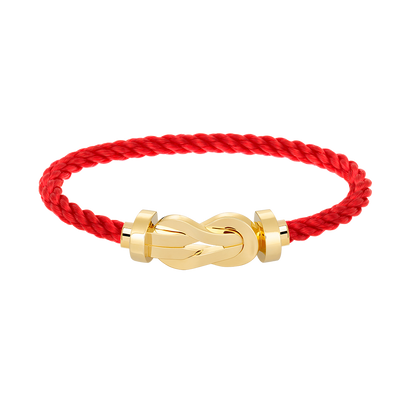 [NOVO]CHANCE Große 8-stellige Schnalle ohne Diamanten Armband Gold