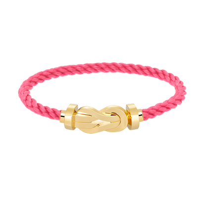[NOVO]CHANCE Große 8-stellige Schnalle ohne Diamanten Armband Gold