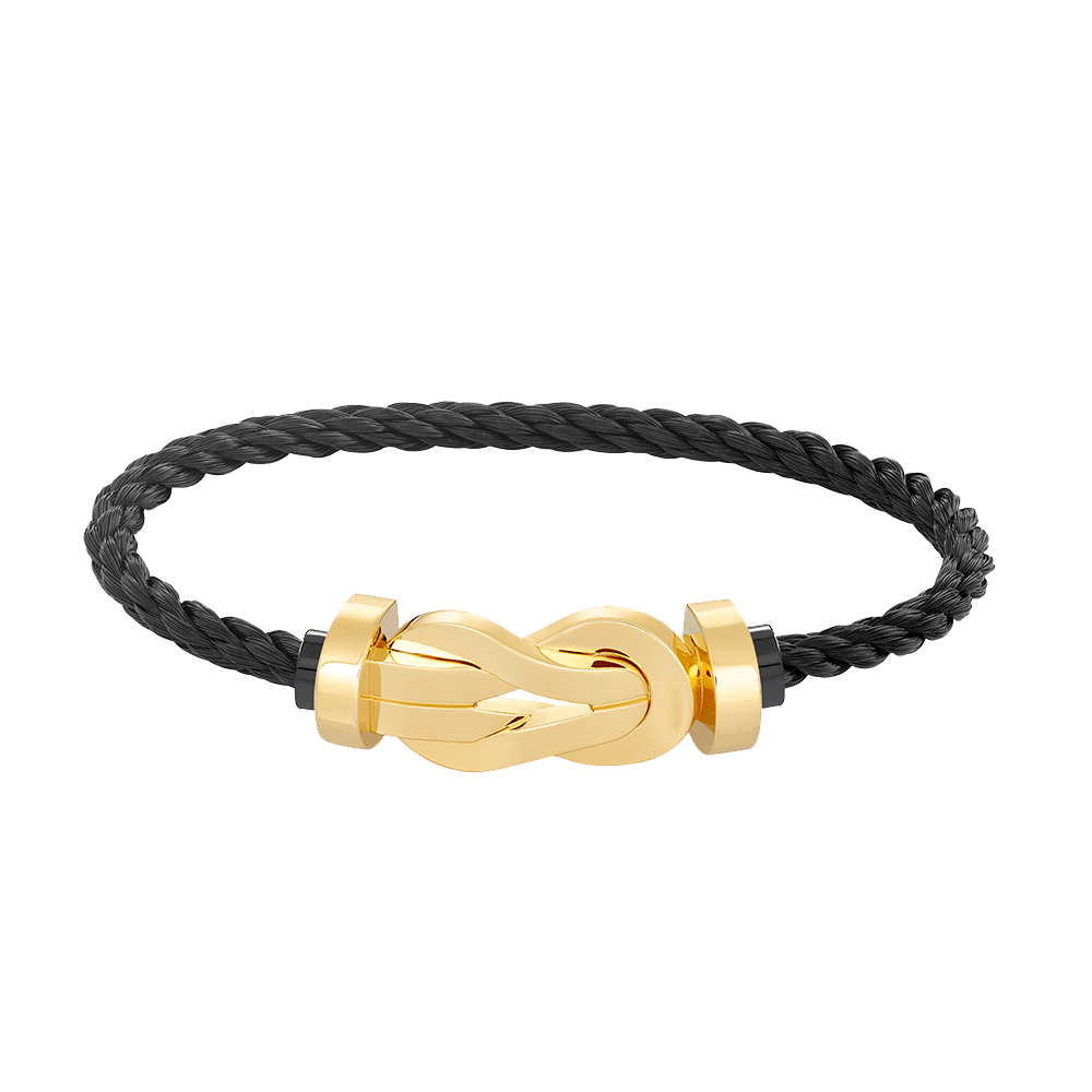 [NOVO]CHANCE Große 8-stellige Schnalle ohne Diamanten Armband Gold