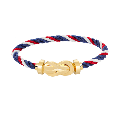 [NOVO]CHANCE Große 8-stellige Schnalle ohne Diamanten Armband Gold