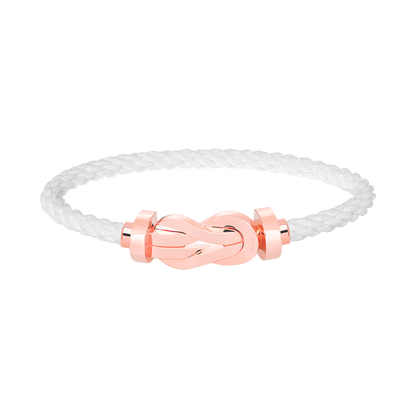 [NOVO]CHANCE Große 8-stellige Schnalle ohne Diamanten Armband Roségold