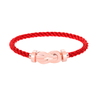 [NOVO]CHANCE Große 8-stellige Schnalle ohne Diamanten Armband Roségold