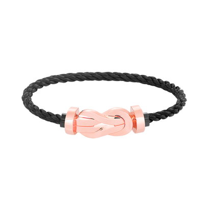 [NOVO]CHANCE Große 8-stellige Schnalle ohne Diamanten Armband Roségold