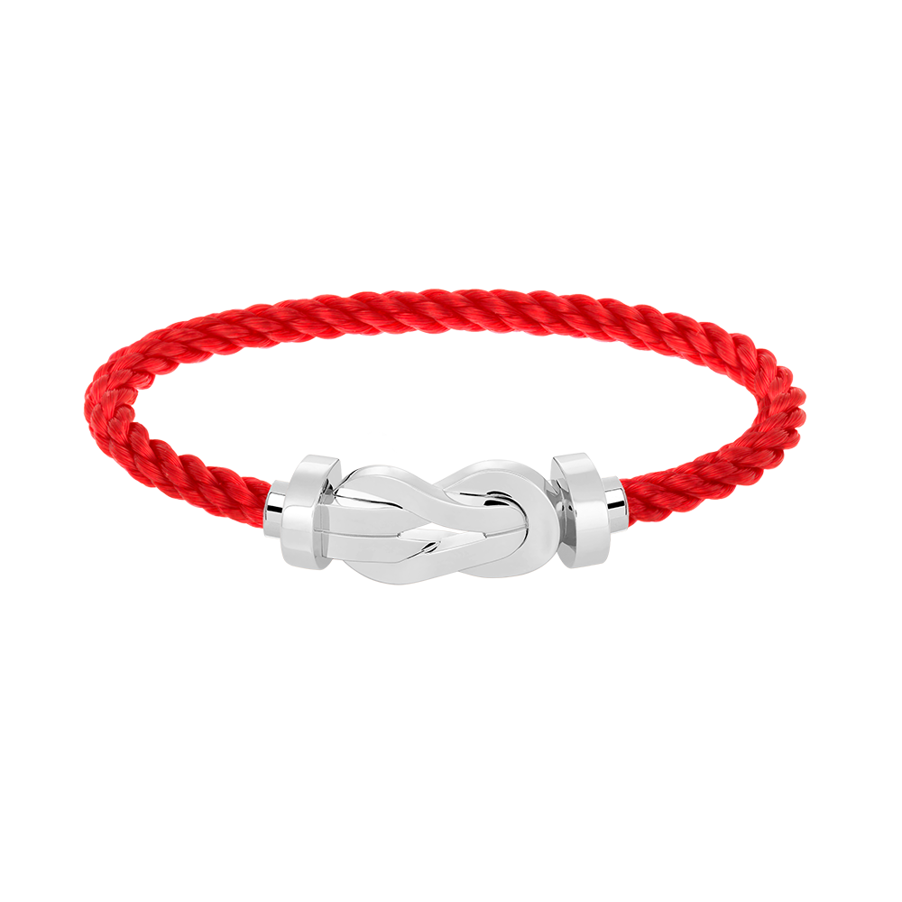 [GALE]CHANCE LARGE 8 FIGURE BUCKLE NO DIAMOND BRACELET SILVER