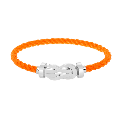 [GALE]CHANCE LARGE 8 FIGURE BUCKLE NO DIAMOND BRACELET SILVER