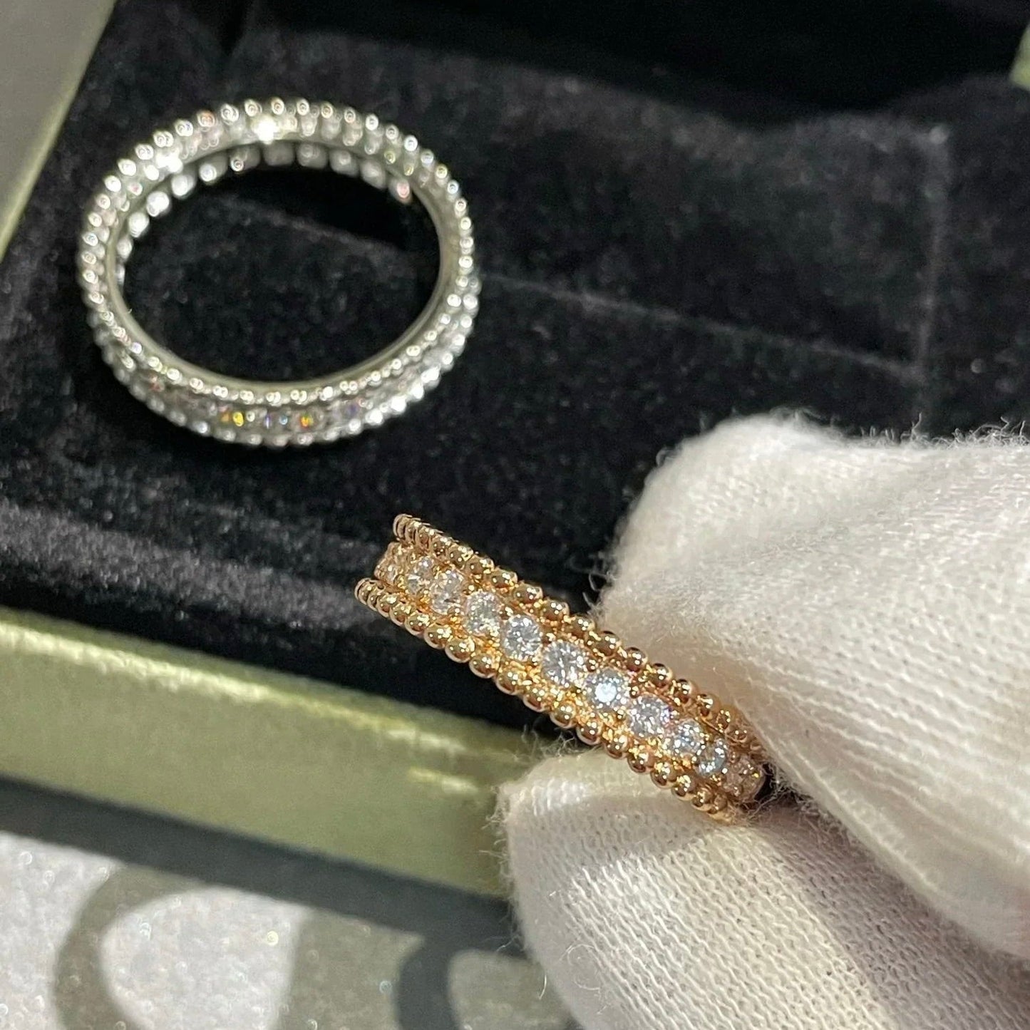[NEU]PERLEE DIAMANT-ROSÉGOLD-RING