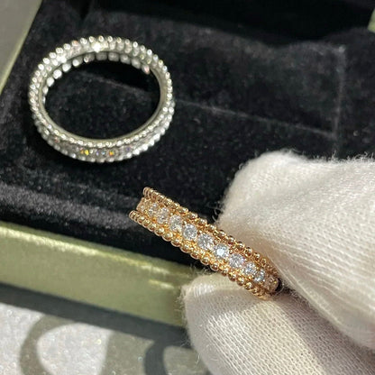 [NEU]PERLEE DIAMANT-ROSÉGOLD-RING