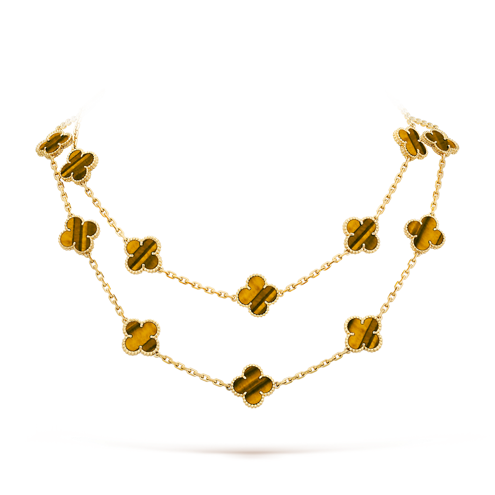 [NOVO]CLOVER 20 MOTIVE TIGER EYE ROSE GOLD