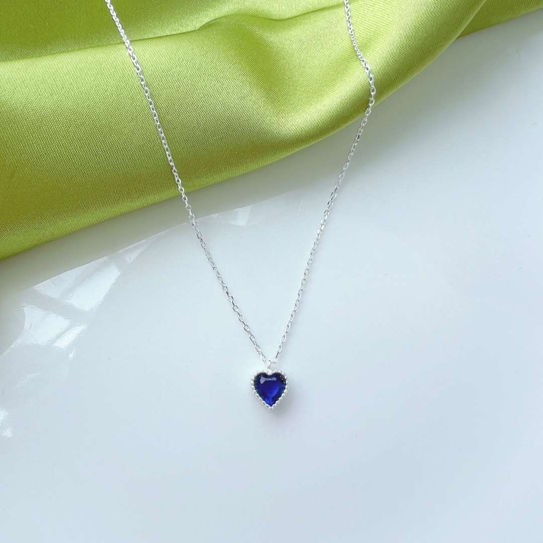 [GALE]Ornate Heart Shape Necklace