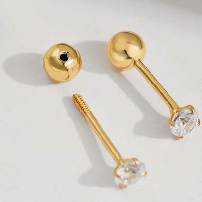 [GALE]Unique U-Shaped Ear Bone Earrings
