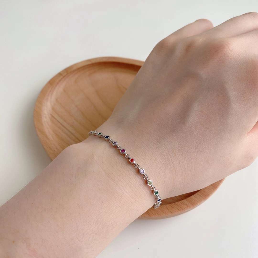 [NOVO]カラフルビーズアレイブレスレット