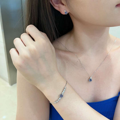 [NOVO]ラグジュアリーなハートオブザオーシャンブレスレット