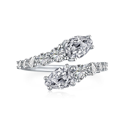 [GALE]Delicate Lively Snake Shape Daily Ring