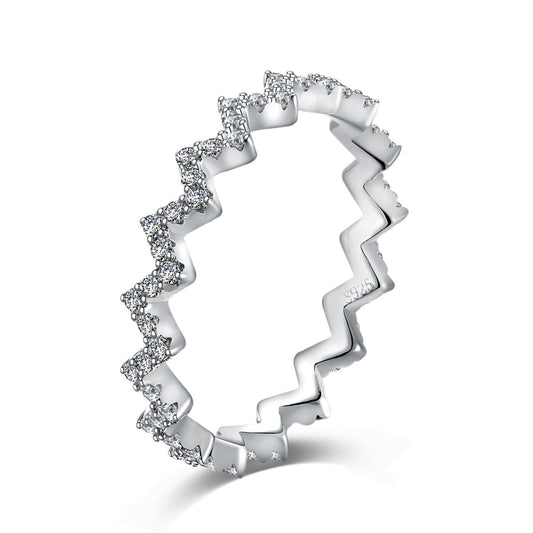 [NEU] Zarter, bezaubernder Ring in Wellenform für jeden Tag