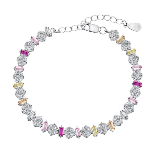 [NOVO] Strahlendes, farbenfrohes, rundes Armband für jeden Tag