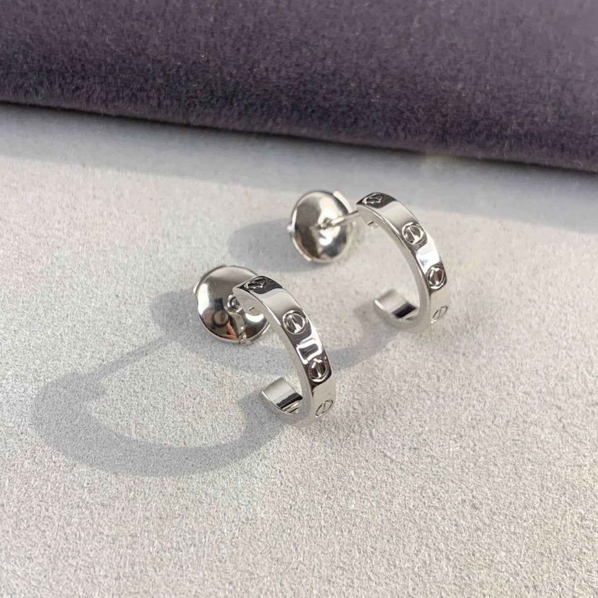 [NOVO]ラブイヤリング 2.65mm シルバー