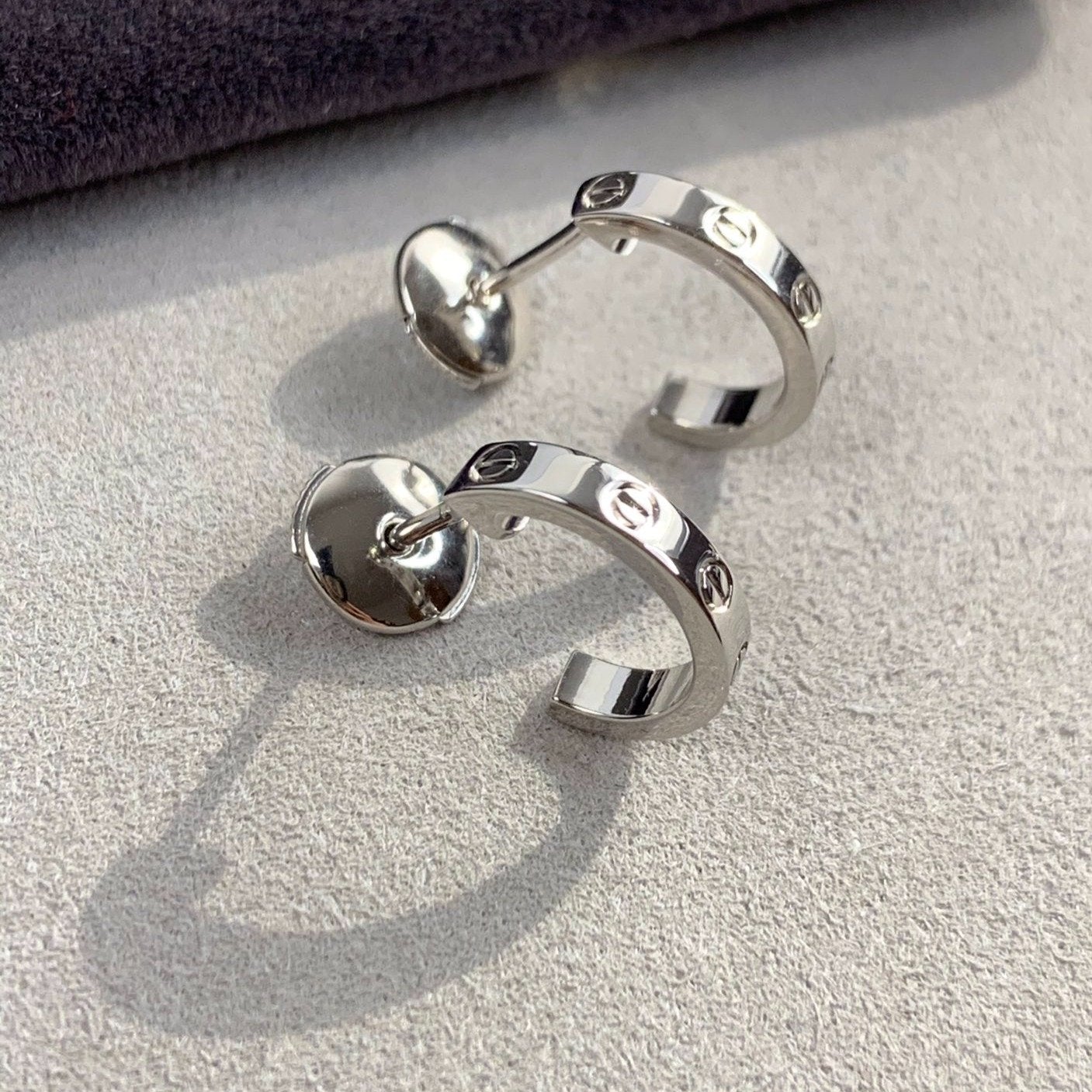 [NOVO]ラブイヤリング 2.65mm シルバー