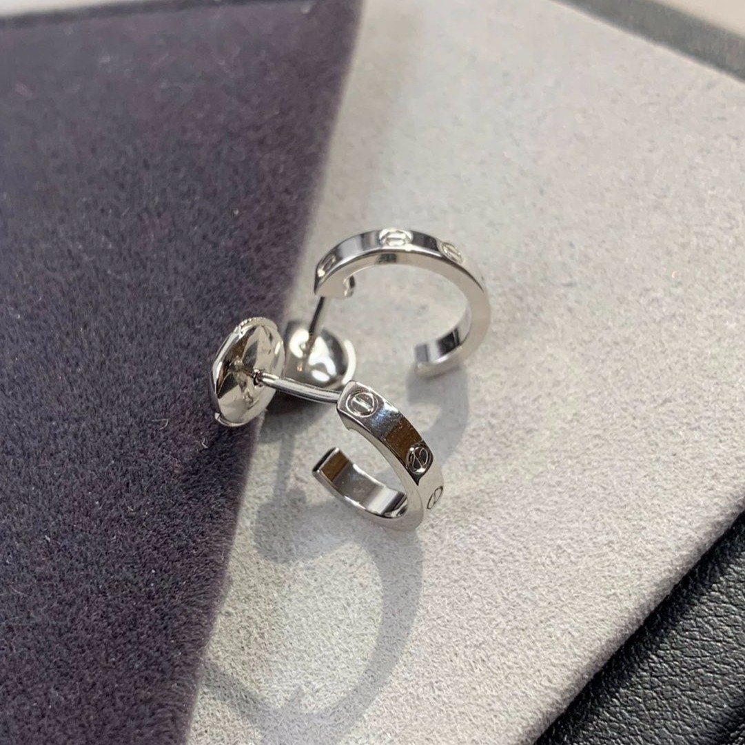 [NOVO]ラブイヤリング 2.65mm シルバー