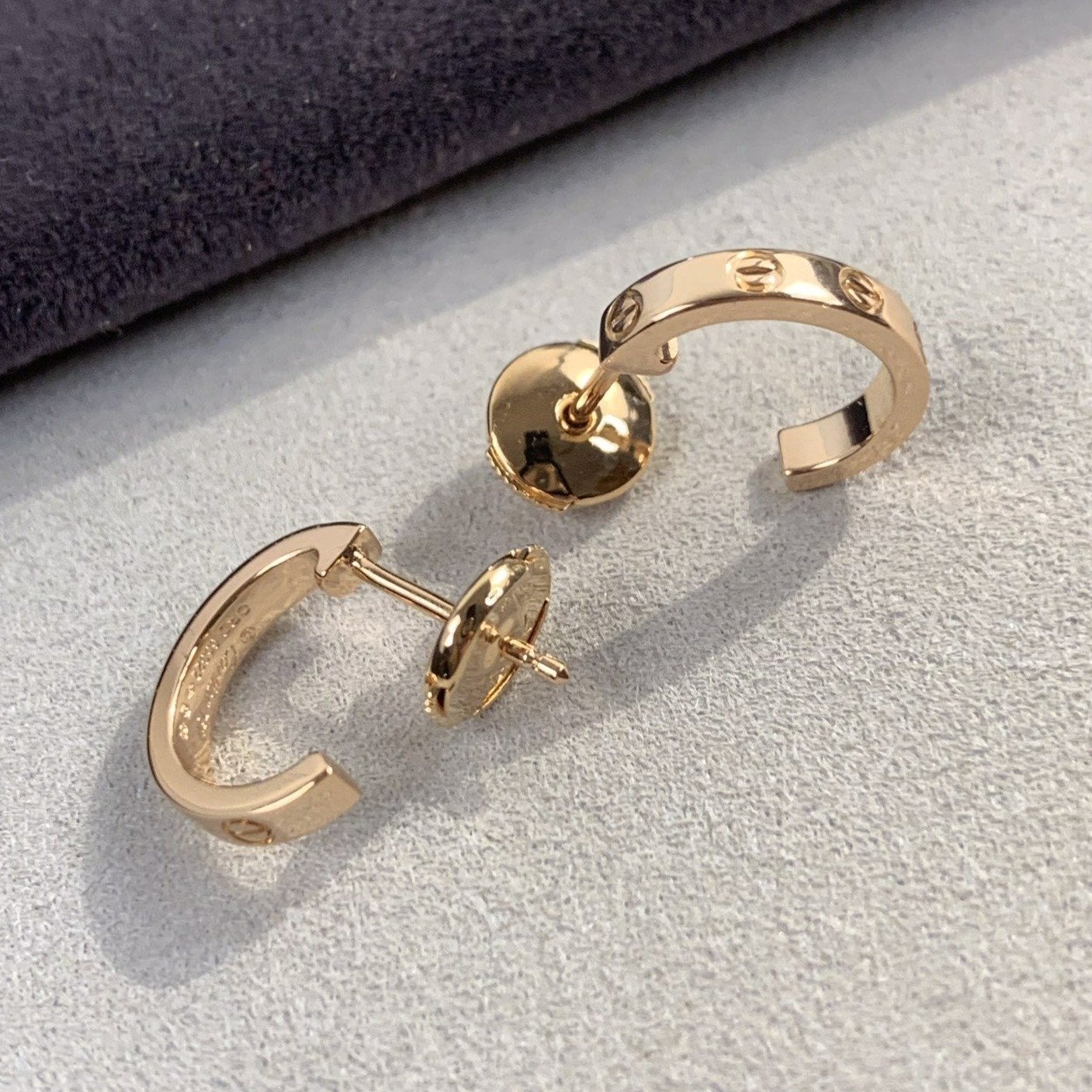 [NOVO] LOVE OHRRINGE 2,65 MM ROSÉGOLD 