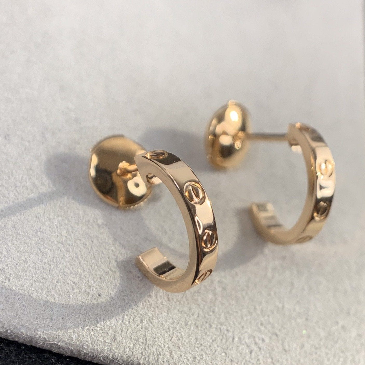 [NOVO] LOVE OHRRINGE 2,65 MM ROSÉGOLD 