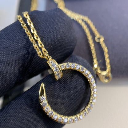 [NOVO]JUSTE HALSKETTE GOLD DIAMANTEN 