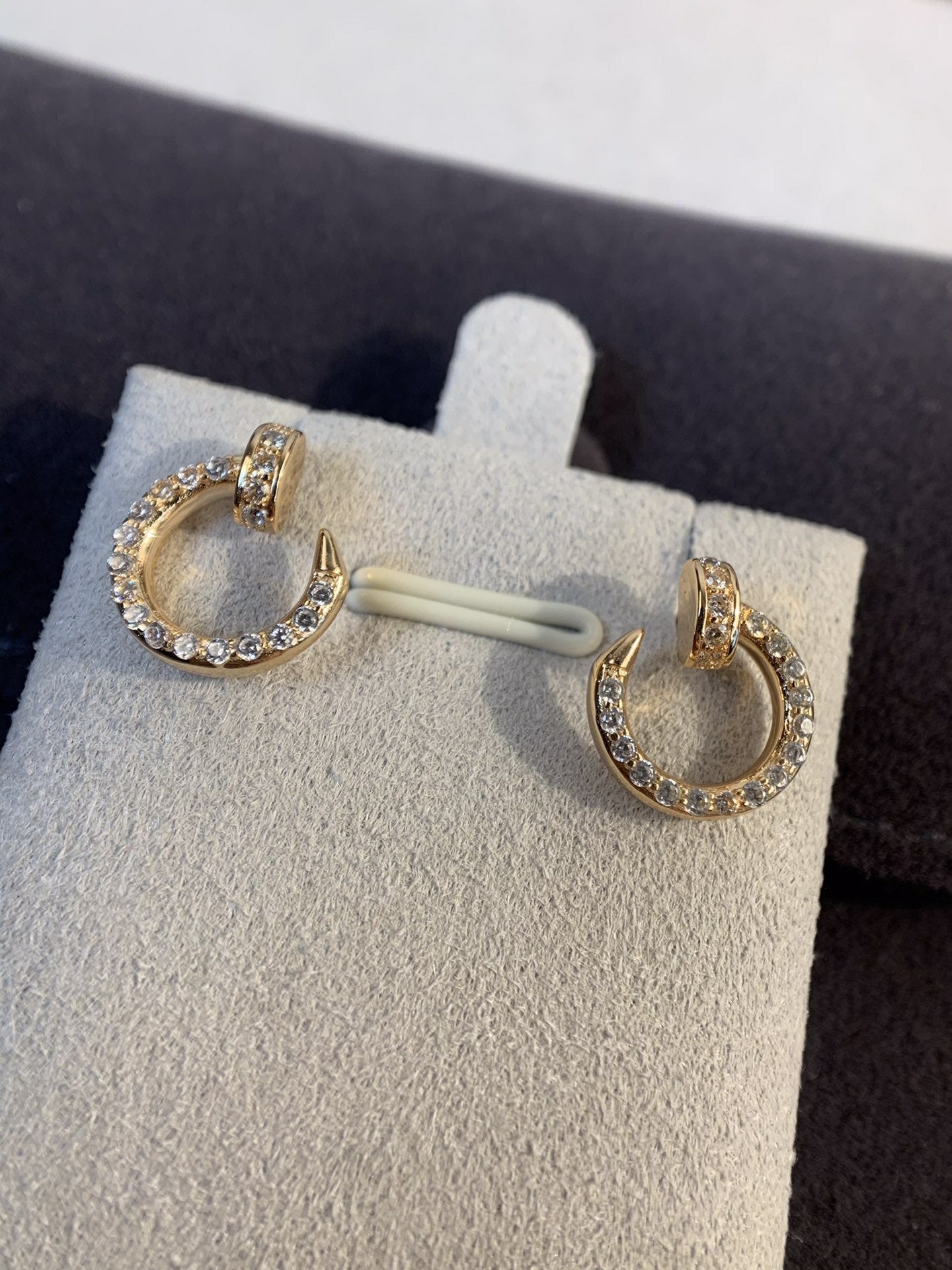 [NOVO]JUSTE OHRRINGE GOLD DIAMANTEN 
