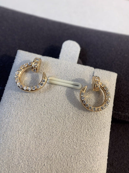 [NOVO]JUSTE OHRRINGE GOLD DIAMANTEN 