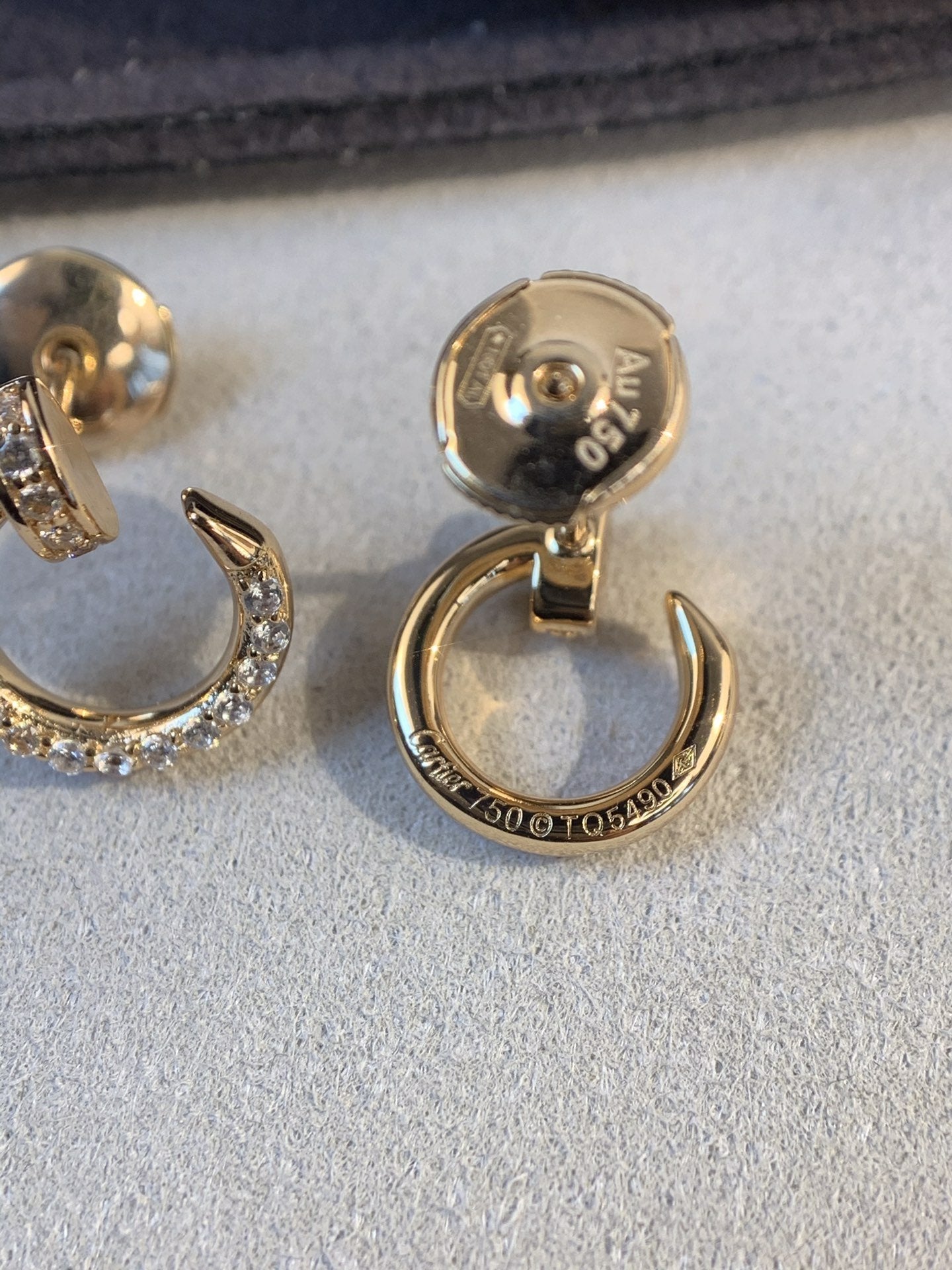 [NOVO]JUSTE OHRRINGE GOLD DIAMANTEN 