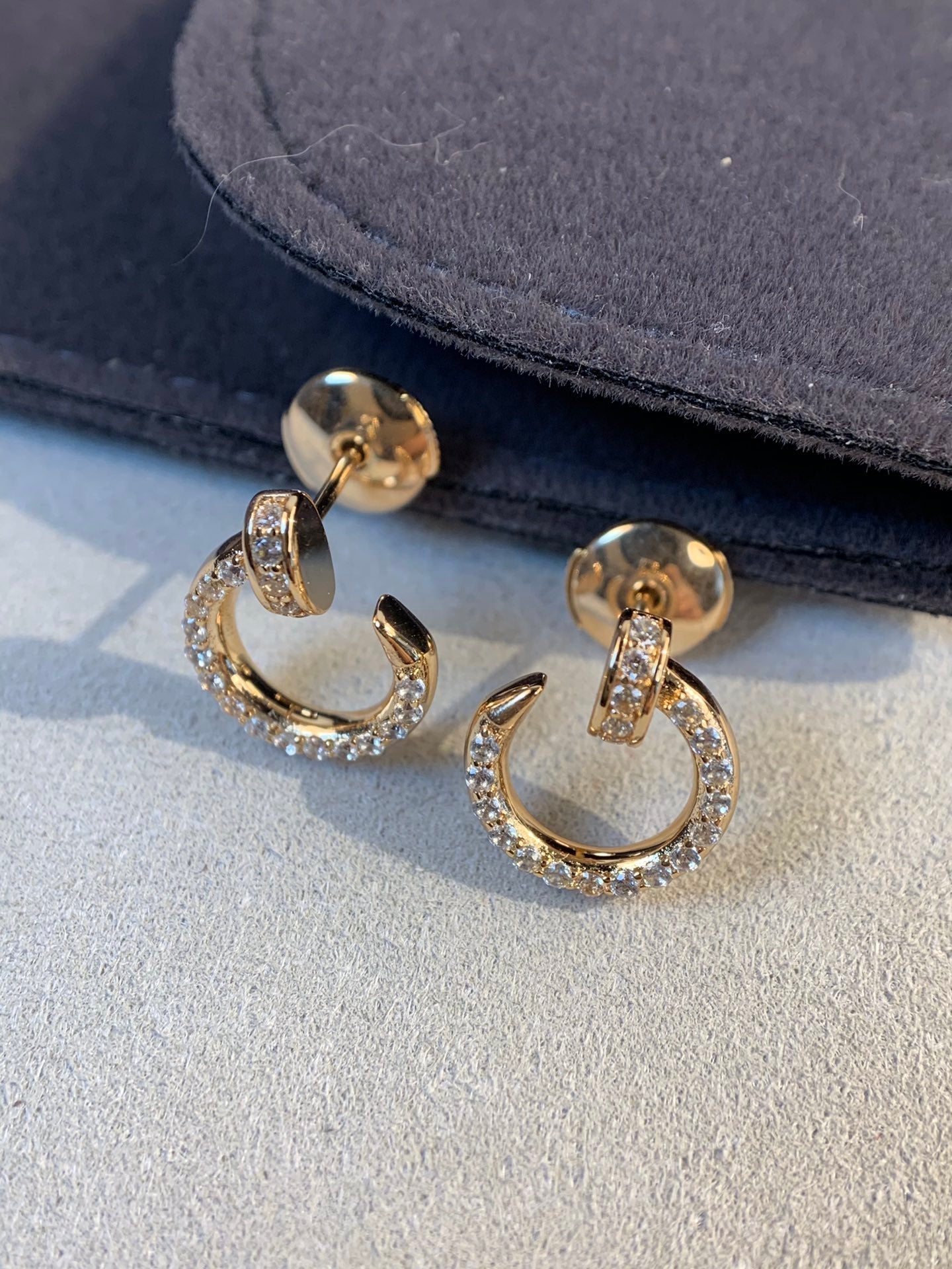[NOVO]JUSTE OHRRINGE GOLD DIAMANTEN 