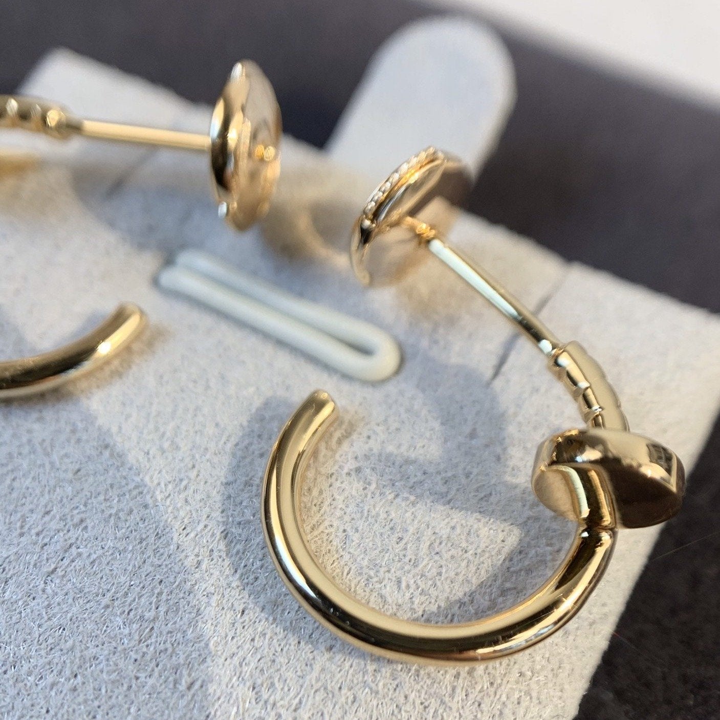 [GALE]JUSTE EARRINGS PINK GOLD