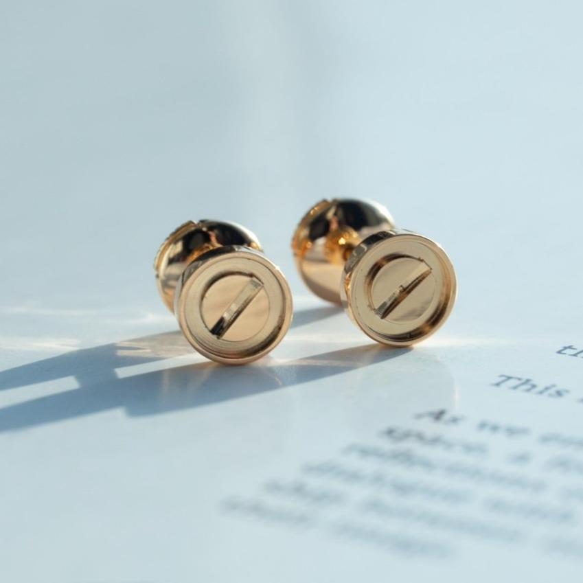 [NOVO] LOVE OHRRINGE ROSÉGOLD 10MM