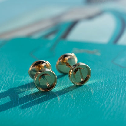 [NOVO] LOVE OHRRINGE ROSÉGOLD 10MM