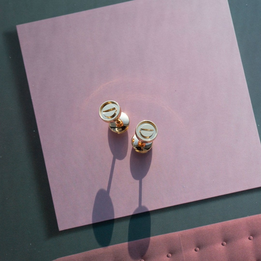 [NOVO] LOVE OHRRINGE ROSÉGOLD 10MM