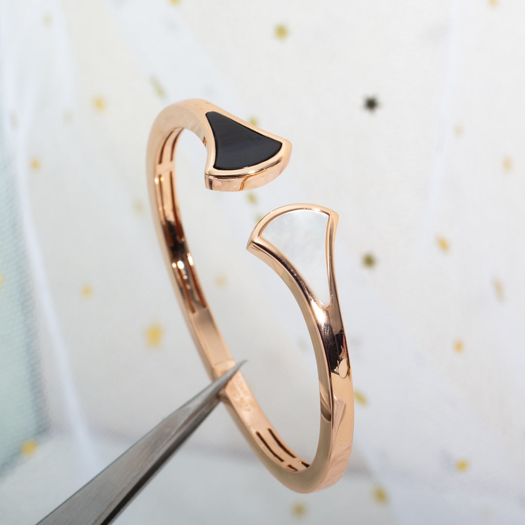 [GALE]DREAM BRACELET OPEN PINK GOLD MOP