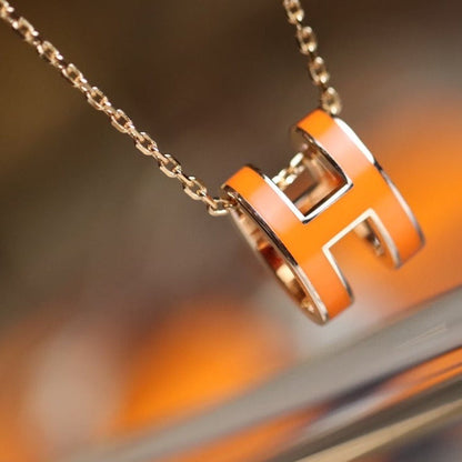 [NOVO]POP H ANHÄNGER ROSA GOLD