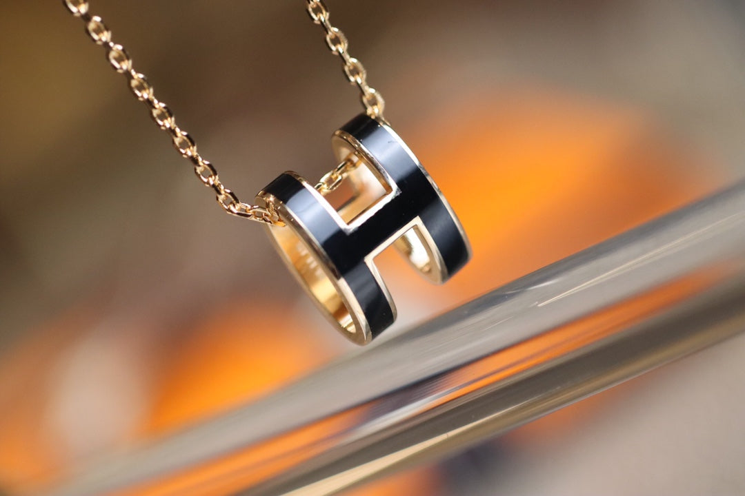 [NOVO]POP H ANHÄNGER ROSA GOLD