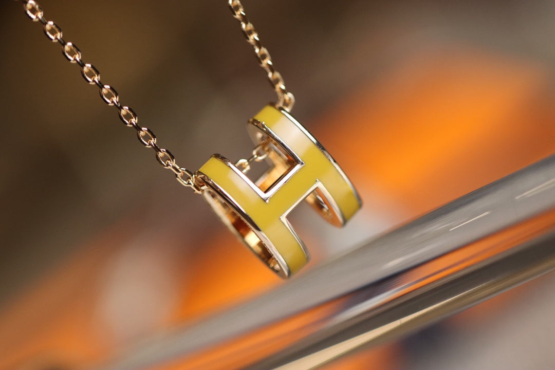 [NOVO]POP H ANHÄNGER ROSA GOLD