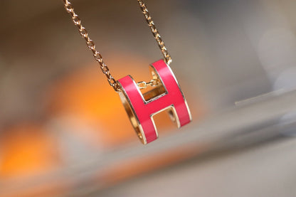 [NOVO]POP H ANHÄNGER ROSA GOLD