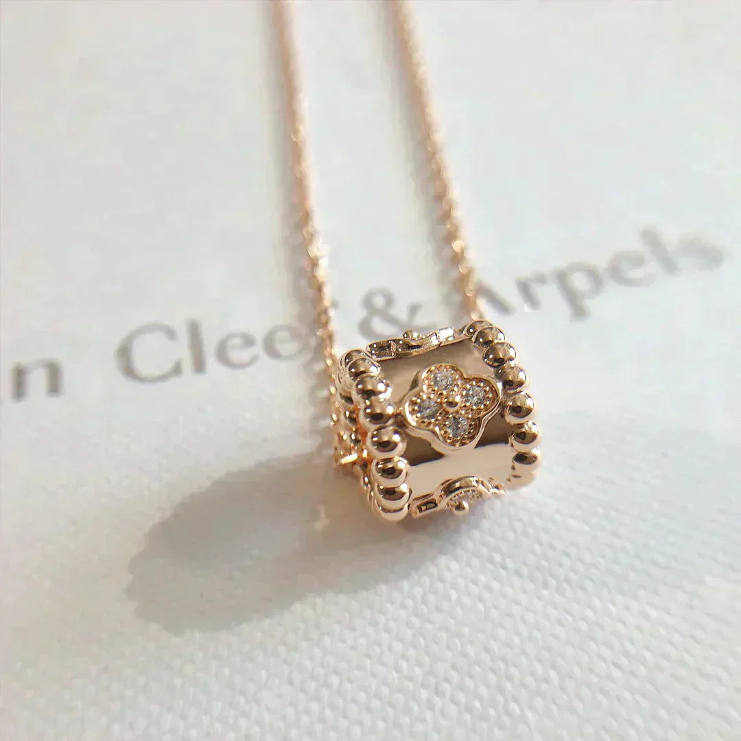 [GALE]PERLEE PEDANT NECKLACE GOLD / ROSE GOLD
