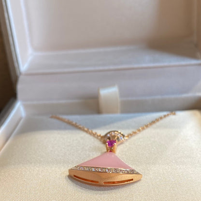 [GALE]DREAM NECKLACE PINK OPAL