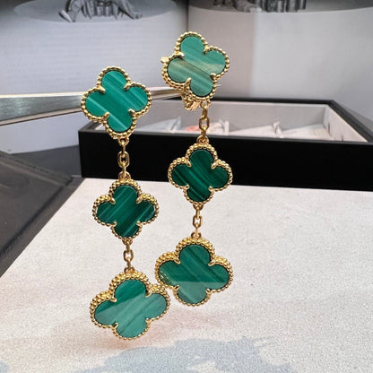 [NOVO]CLOVER MALACHIT 3 MOTIVE GOLD 