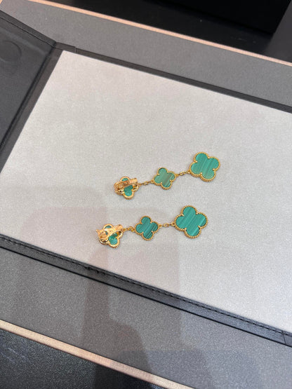 [NOVO]CLOVER MALACHIT 3 MOTIVE GOLD 