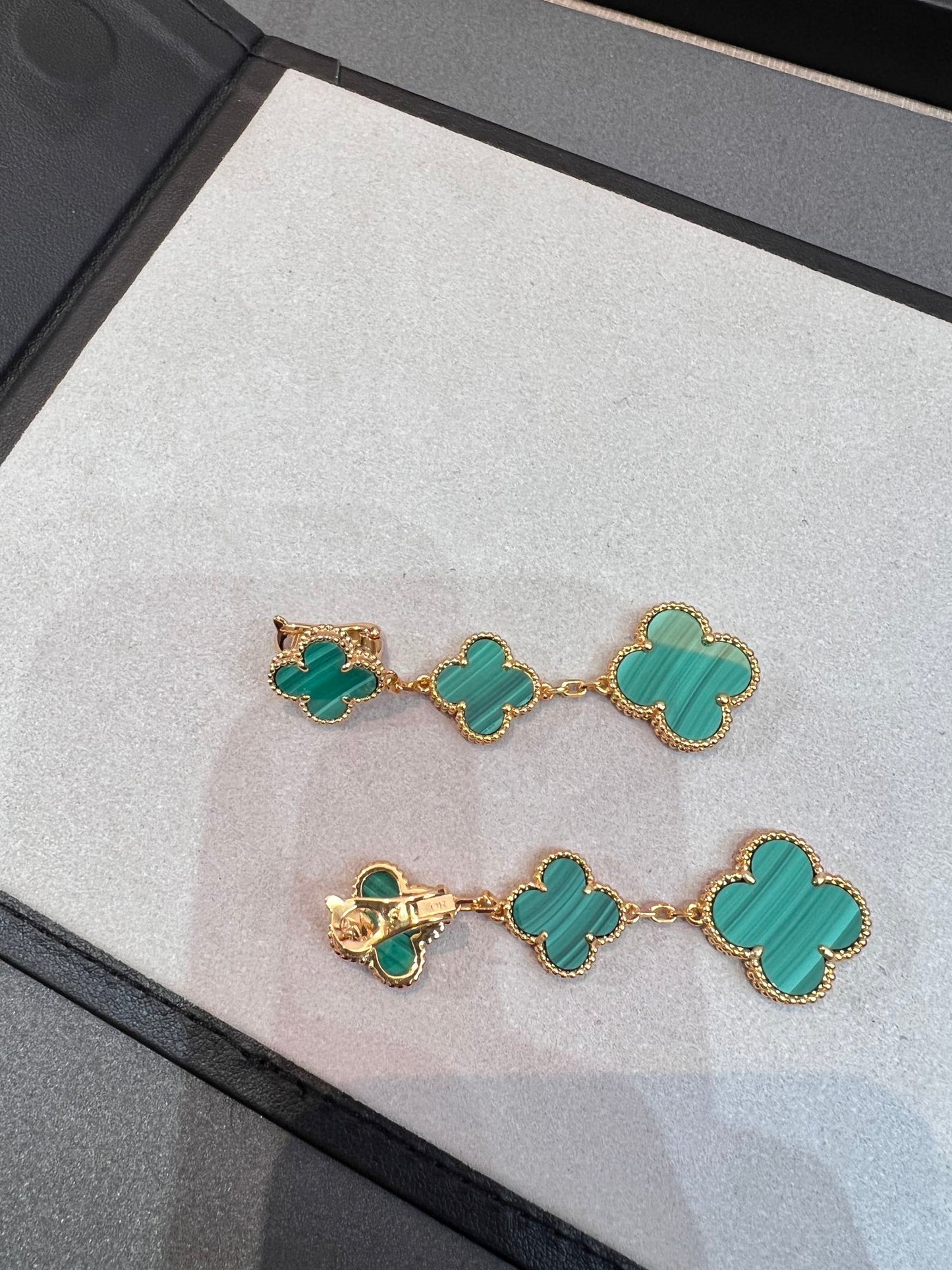 [NOVO]CLOVER MALACHIT 3 MOTIVE GOLD 