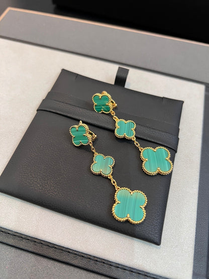 [NOVO]CLOVER MALACHIT 3 MOTIVE GOLD 