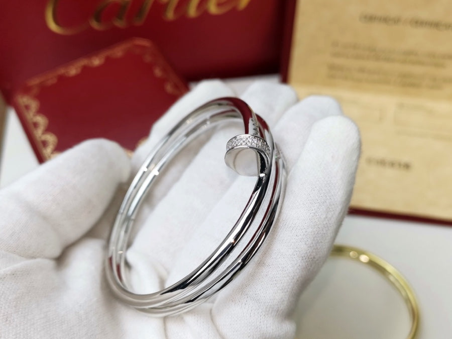 [NOVO]JUSTE ARMBAND 3,5 MM ZWEIREIHIGER DIAMANT