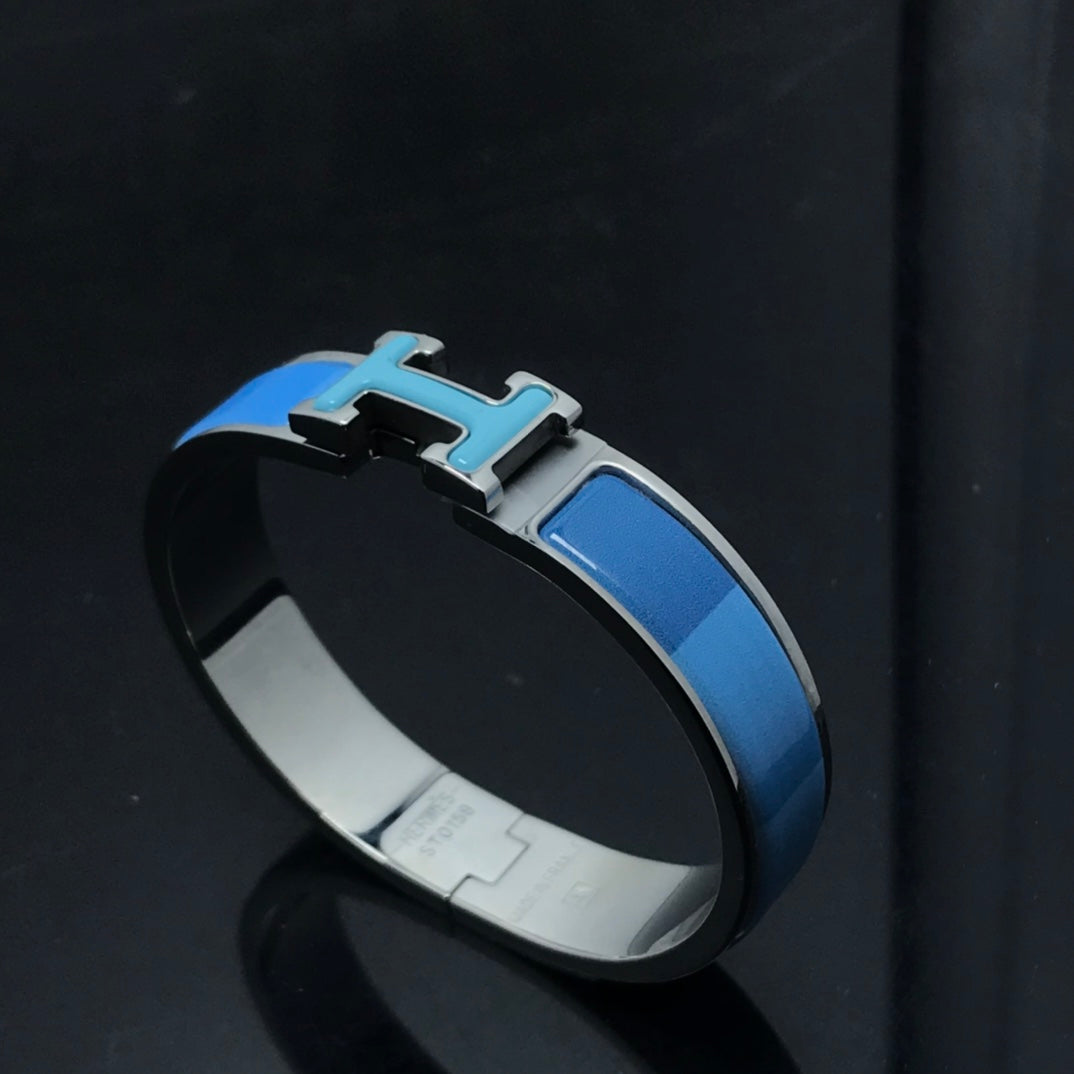[NOVO]H ARMBAND BLAUER REGENBOGEN KERAMIK