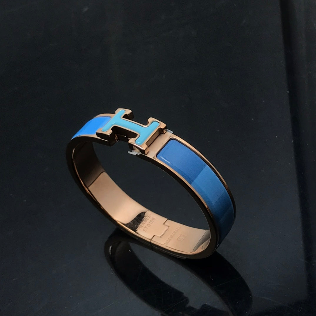 [NOVO]H ARMBAND BLAUER REGENBOGEN KERAMIK