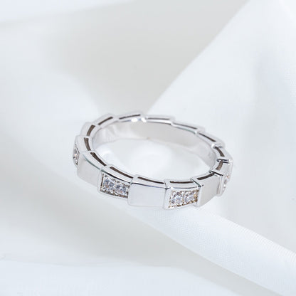 [GALE]SERPENTI RING SILVER  3MM